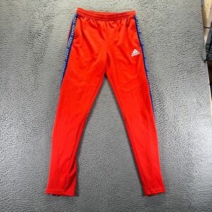 Adidas Tiro 19 Aeroready Pant Boys XL Red Polyester Track Tapered Performance